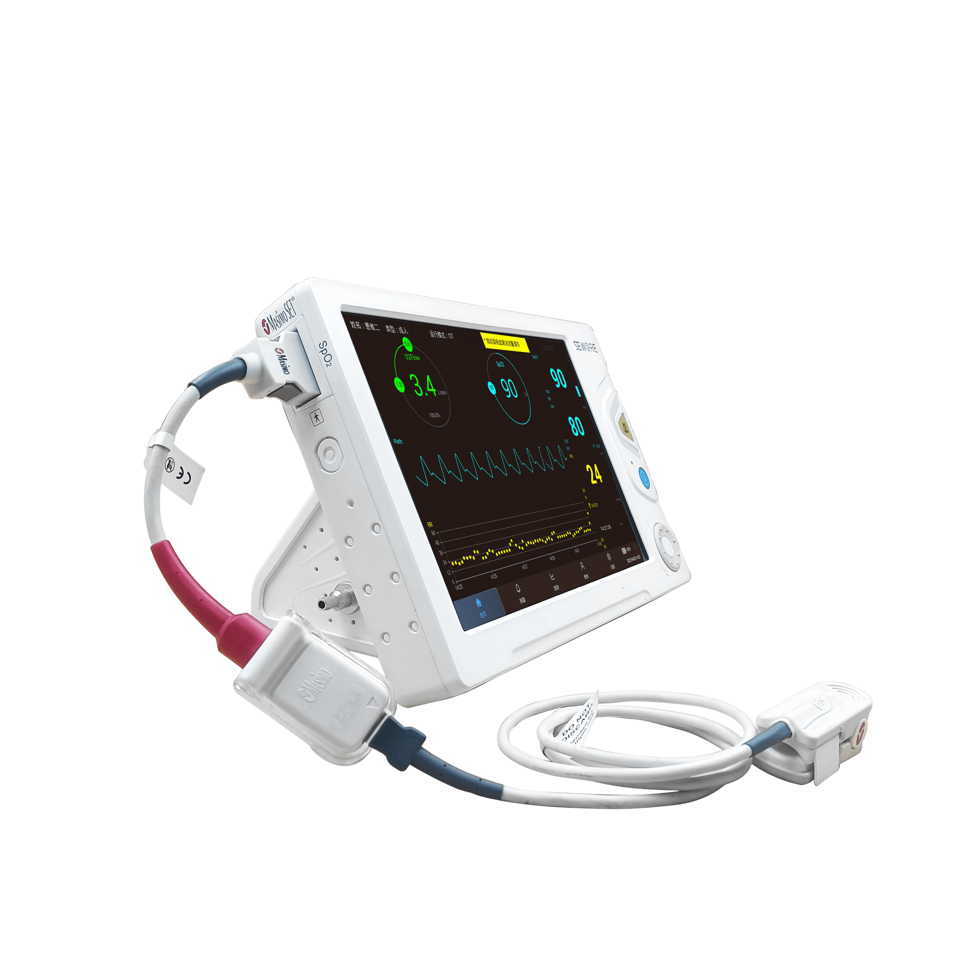 目标血氧饱和度动态反馈调节